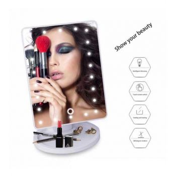22 LED Touch Screen Makeup Large LED Mirror - Personal Care - Best Price in Pakistan - HitShop.pk